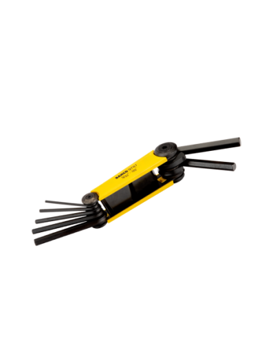 Juego De Llaves Allen Hexagonal Plegable 7 Piezas Be-9787 Bahco