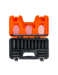 Set De Tubos De Impacto Serie Larga De 1/2 En Caja Plastica Dd/s14 Bahco 2