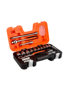 Set De Tubos Con Cuadro Conductor De 1/2 Con Perfil Hexagonal Imperial Y Crique Caja 23 Piezas S240af Bahco
