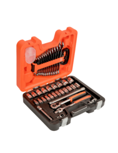 Set De Tubos Con Cuadrado De 1/2 Perfil Hexagonal Metrico Y Juego De Llaves Combinadas S400 Bahco