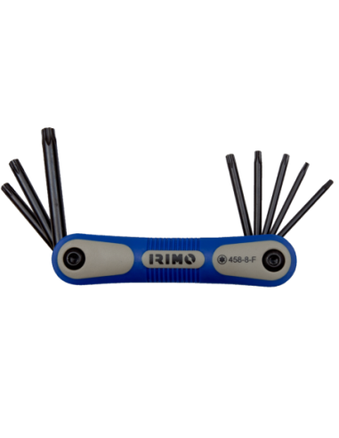 Juego De Llaves En Navaja Punta Torx 458-8-f Irimo