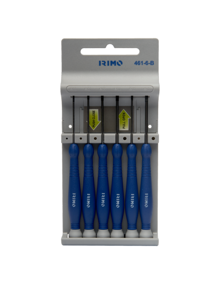 Set De Destornilladores De Precision 6 Piezas 461-6-b Irimo