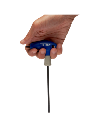 Destornillador Mango T Con Punta Hexagonal Y De Bola 42b-h6-200 Irimo