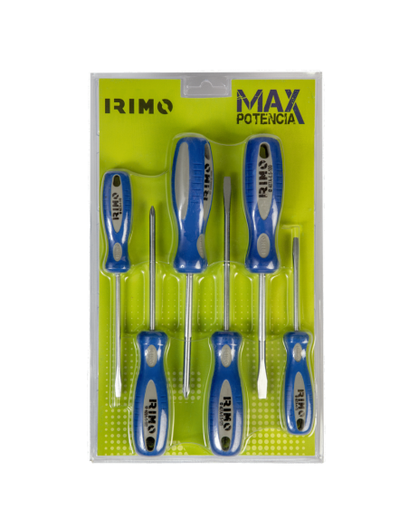 Set 6 Destornilladores 459a-6-b Irimo Set 6 Destornilladores 459a-6-b Irimo