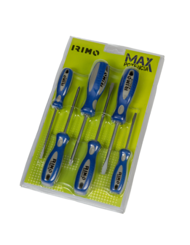 Set 6 Destornilladores 459a-6-b Irimo