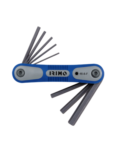 Set Navaja De Llaves Allen Metricas 46-8-f Irimo