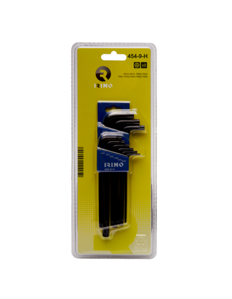 Juegos De Llaves Allen Tipo Torx 9 Piezas 454-9-h Irimo Juegos De Llaves Allen Tipo Torx 9 Piezas 454-9-h Irimo