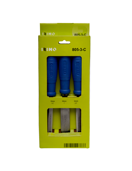 Set 3 Formones 12 18 Y 25mm 805-3-c Irimo Set 3 Formones 12 18 Y 25mm 805-3-c Irimo
