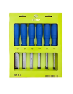 Set 6 Formones 6 10 12 16 18 Y 25mm 805-6-c Irimo
