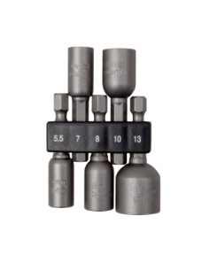 Caja Tubos Magneticos Hexagonales 1/4 5 Piezas En Blister 474m-5-h Irimo 2