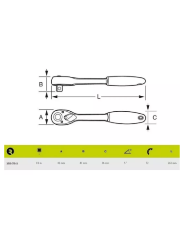 Criquet 1/2 Tipo Pera Qr 125-70- 1 Irimo