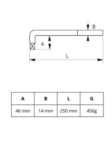 Mango Acodado Irimo-bahco 1/2 125-60-1 Irimo