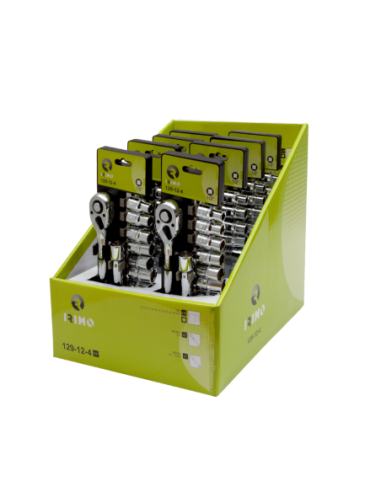 Caja Tubos 1/2 10 Piezas Hexagonal Mm + Criquet Pera 129-12-4 Irimo