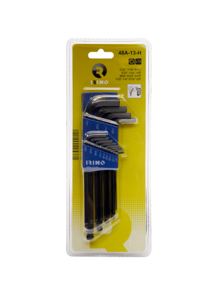 Set De 13 Llaves Allen Esferica 48a-13-h Irimo Set De 13 Llaves Allen Esferica 48a-13-h Irimo
