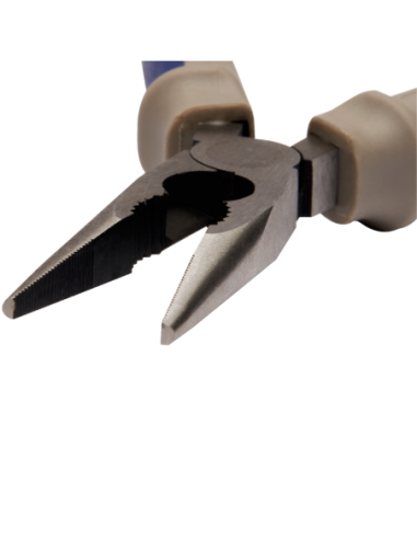 Pinza De Punta Semicircular Recta 200mm 612-200-1 Irimo
