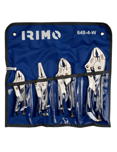 Juego De Pinzas De Presion 4 Piezas 648-4-w Irimo