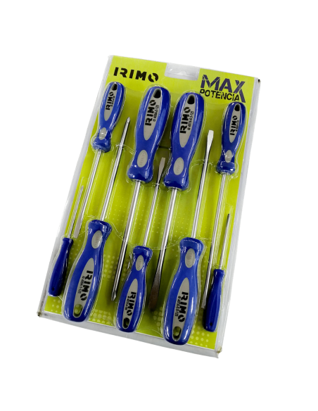 Set 9 Destornilladores 459a-9-b Irimo Set 9 Destornilladores 459a-9-b Irimo