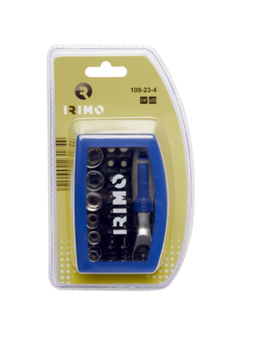 Set Mini De Tubos 23 Piezas + Puntas 109-23-4 Irimo