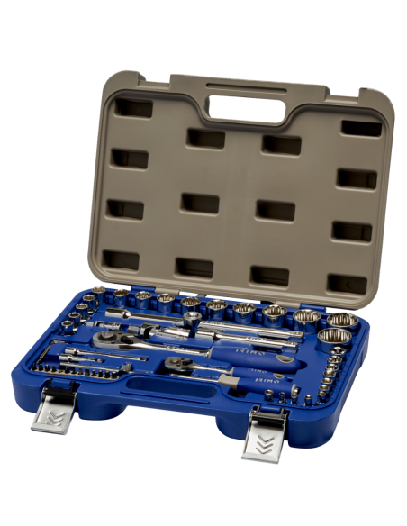 Caja Tubos 1/4 Y 1/2 53 Piezas 129a-53-4 Irimo Caja Tubos 1/4 Y 1/2 53 Piezas 129a-53-4 Irimo