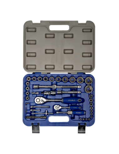Caja Tubos 1/4 Y 1/2 53 Piezas 129a-53-4 Irimo