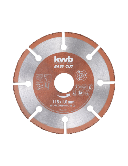 Disco De Corte Universal 115mm 49790140 Kwb Disco De Corte Universal 115mm 49790140 Kwb