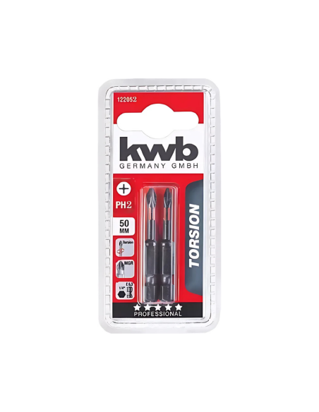 Punta Torsion Ph2 - 50mm X2 49122052 Kwb Punta Torsion Ph2 - 50mm X2 49122052 Kwb