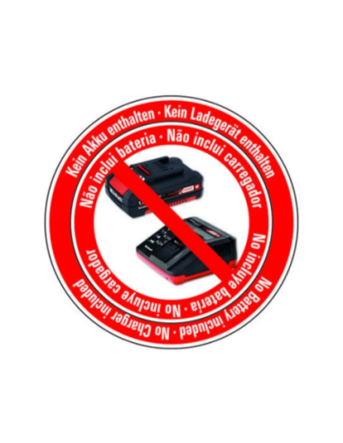 Barredora Inalambrica Te-sw 18/610 Li Solo 2352040 Einhell