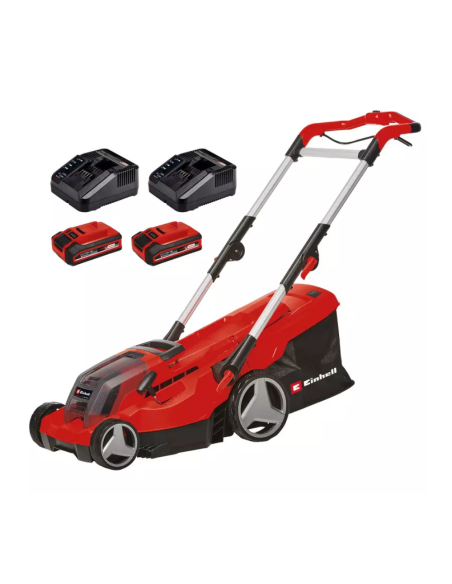 Cortadora De Cesped Inalambrica Ge-cm 36/37 Li (2x 3.0 Ah Kit) 3413170 Einhell Cortadora De Cesped Inalambrica Ge-cm 36/37 Li (2x 3.0 Ah Kit) 3413170 Einhell