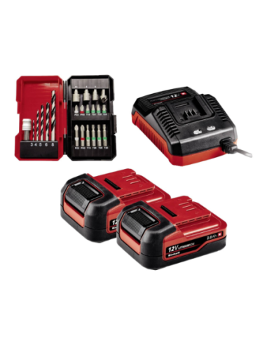 Taladro Atornillador 12v Te-cd 12/1 Li +22+cl (2x2.0ah) 4513598 Einhell