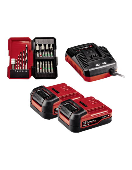 Taladro Atornillador 12v Te-cd 12/1 Li +22+cl (2x2.0ah) 4513598 Einhell Taladro Atornillador 12v Te-cd 12/1 Li +22+cl (2x2.0ah) 4513598 Einhell