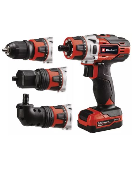 Taladro Atornillador 12v Te-cd 12/1 3 X-li 4513595 Einhell Taladro Atornillador 12v Te-cd 12/1 3 X-li 4513595 Einhell