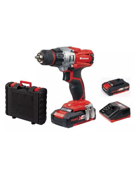 Taladro Inalambrico Te-cd 18/2 Li Kit + 2 Bateria 1 5ah 4513837 Einhell Taladro Inalambrico Te-cd 18/2 Li Kit + 2 Bateria 1 5ah 4513837 Einhell