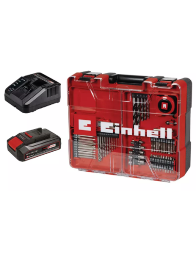 Taladro Inalambrico En Kit Te-cd 18/40 Li + 68 (1x2 5 Ah) 4513955 Einhell