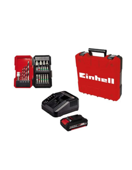 Taladro Inalambrico En Kit Te-cd 18/45 3x-li +22 1x2 0ah 4513990 Einhell Taladro Inalambrico En Kit Te-cd 18/45 3x-li +22 1x2 0ah 4513990 Einhell
