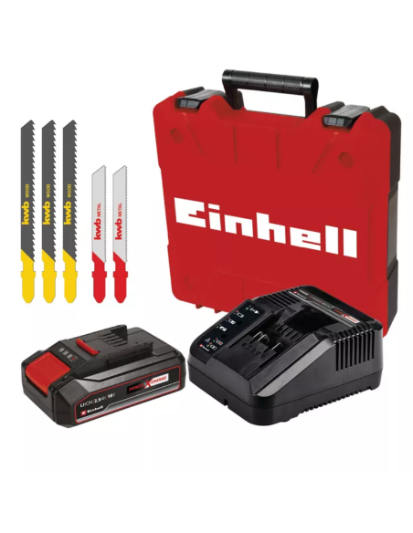 Sierra Caladora Inalambrica Tc-js 18 Li (1x2 5 Ah) 4321228 Einhell Sierra Caladora Inalambrica Tc-js 18 Li (1x2 5 Ah) 4321228 Einhell