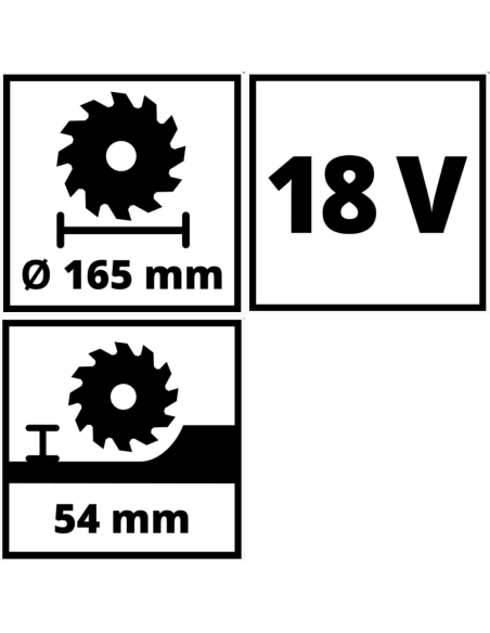 Sierra Circular Inalambrica Te-cs 18/165-1 Li Solo 4331207 Einhell Sierra Circular Inalambrica Te-cs 18/165-1 Li Solo 4331207 Einhell