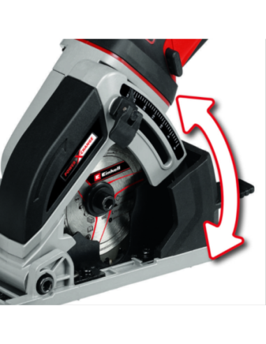 Mini Sierra Circular Inalambrica Te-cs 18/89 Li Solo 4331100 Einhell