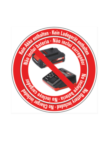 Mini Sierra Circular Inalambrica Te-cs 18/89 Li Solo 4331100 Einhell