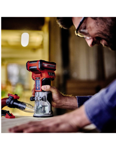 Router De Palma Inalambrico Tp-et 18 Li Bl Solo 4350412 Einhell