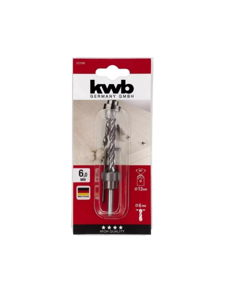 Avellanador Con Arandela 6mm 49513106 Kwb