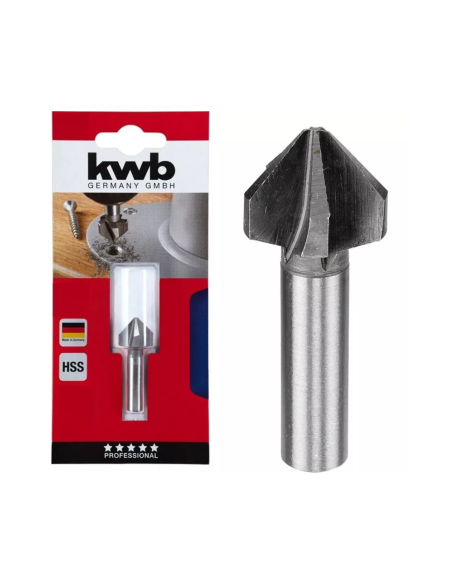 Avellanador Hhs Para Metal 8mm 49704240 Kwb