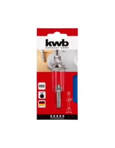 Avellanador Hss 3 Filos 1/4 Hexagonal 10mm 49704640 Kwb 2