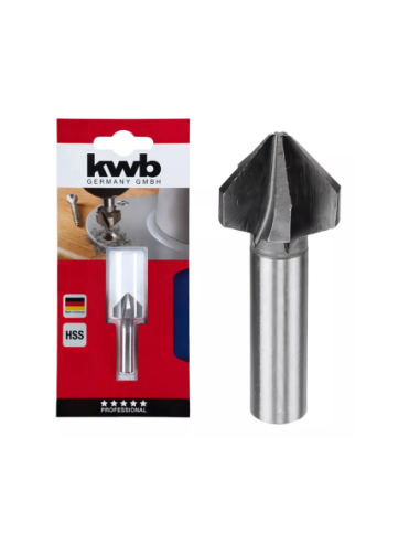 Avellanador Hss Para Metal 16mm 49704440 Kwb