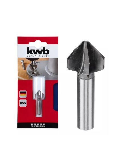 Avellanador Hss Para Metal 16mm 49704440 Kwb