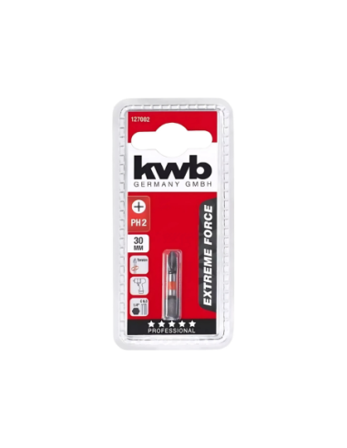 Punta Torsion Ph2 - 30mm 127002 Kwb