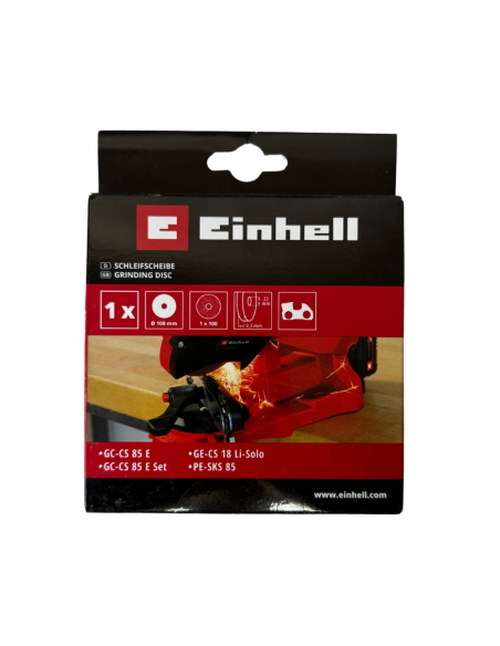 Piedra Para Afilar Cadenas Ge-cs 18 Li Solo 4500076 Einhell