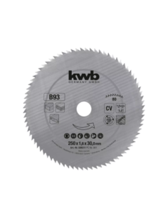 Disco Para Ingletadora 250x30x1.6 80 Dientes 49589311 Kwb