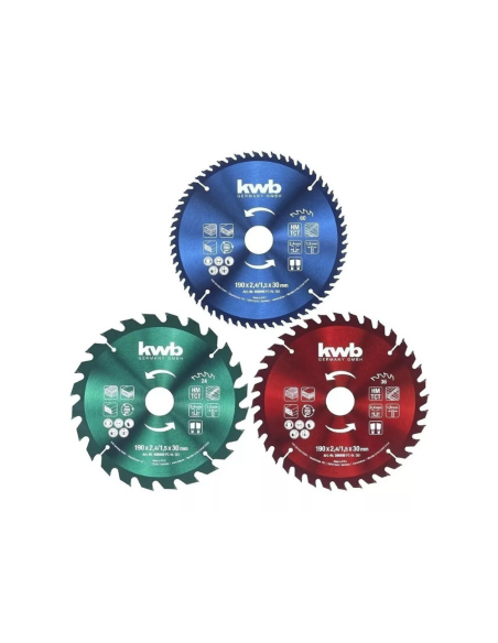 Discos Para Sierra Circular X 3 U 190 49586999 Kwb Discos Para Sierra Circular X 3 U 190 49586999 Kwb