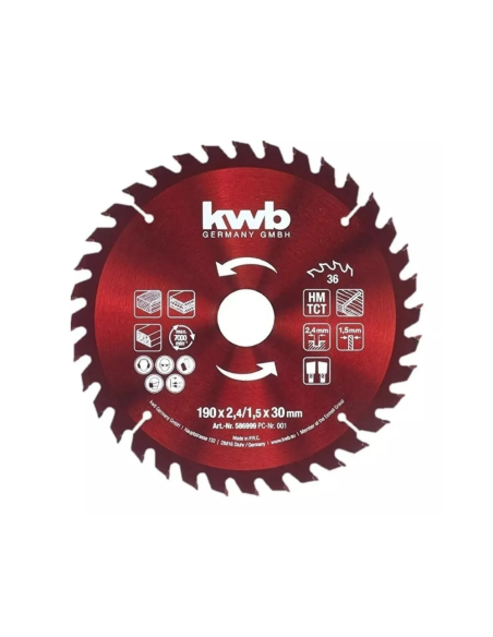 Discos Para Sierra Circular X 3 U 190 49586999 Kwb Discos Para Sierra Circular X 3 U 190 49586999 Kwb