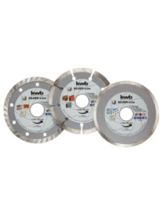 Set De 3 Discos De Corte 115mm Kwb